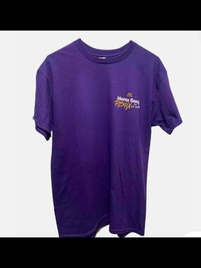 Purple Lil Yachty x McDonald’s Crew T-Shirt